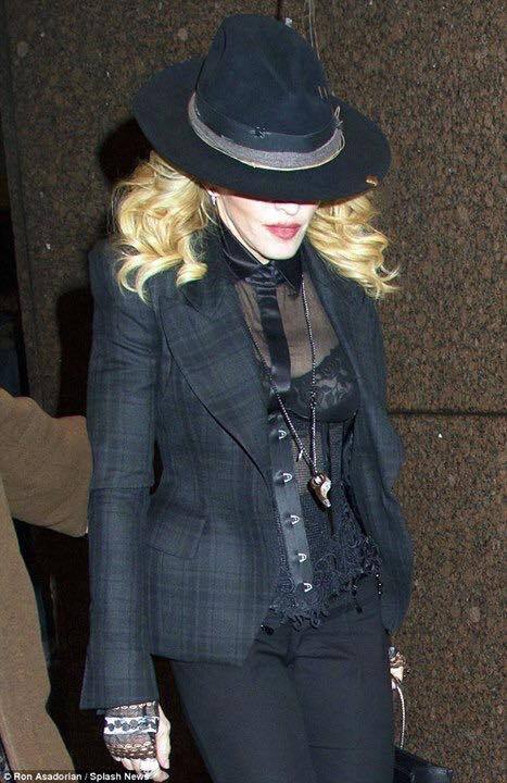 Madonna dans les rues de NYC Madonna dans les rues de NYC
