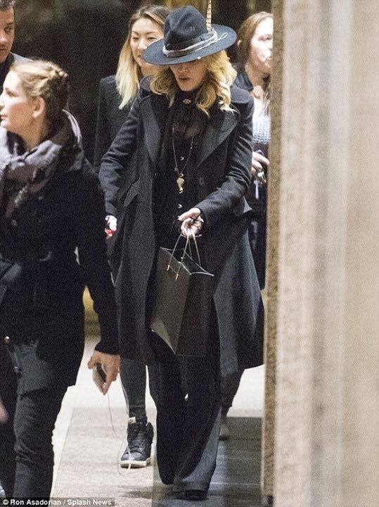 Madonna dans les rues de NYC Madonna dans les rues de NYC