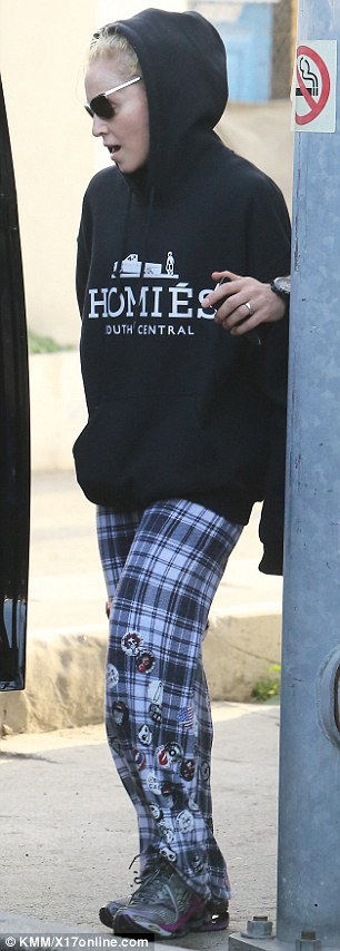 Madonna dans les rues de Los Angeles