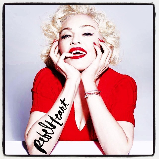 Madonna : Rebel Heart photoshoot