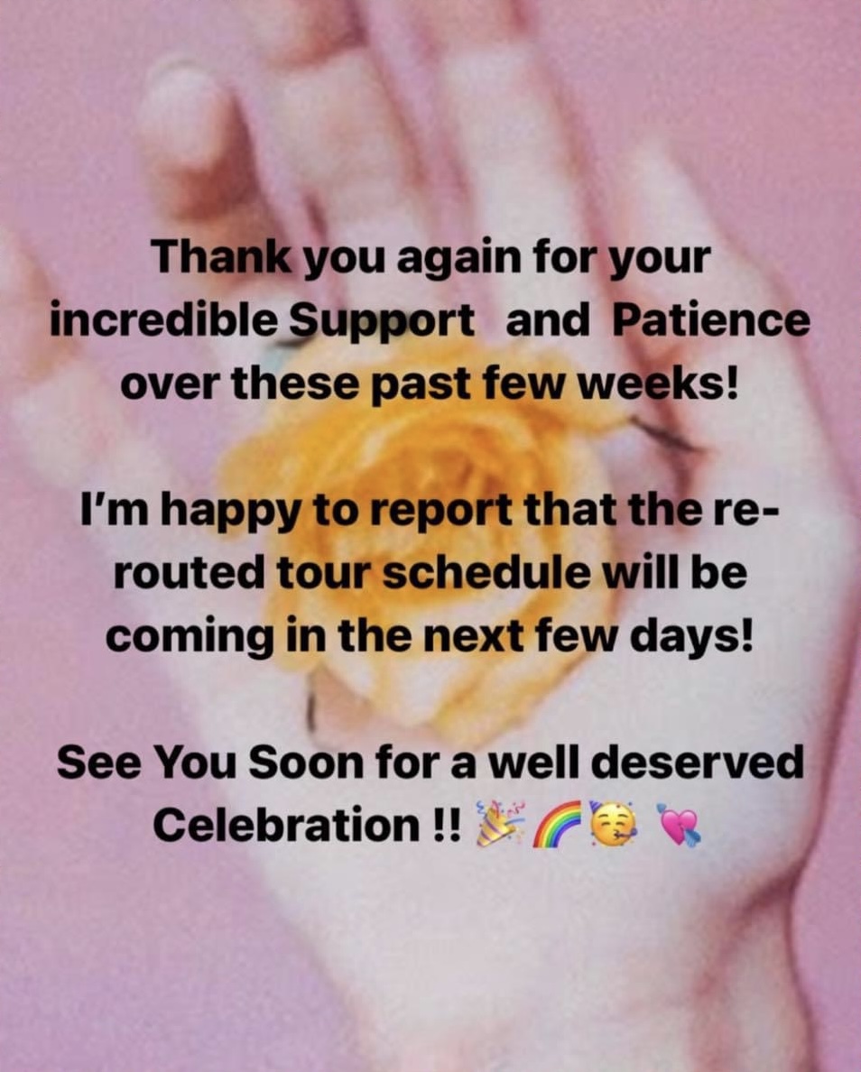 Celebration Tour: du nouveau? Celebration Tour: du nouveau?