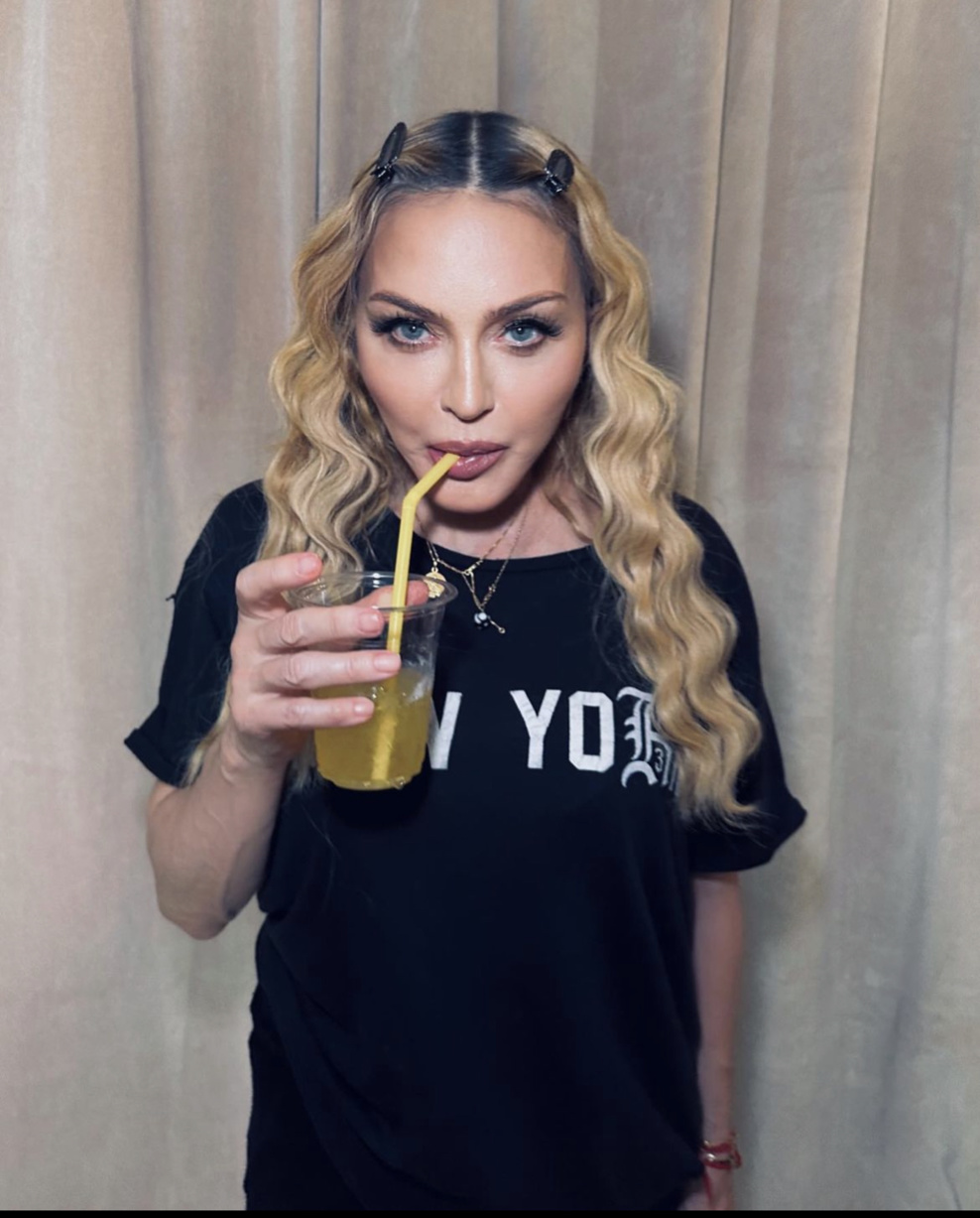 Madonna sur Instagram