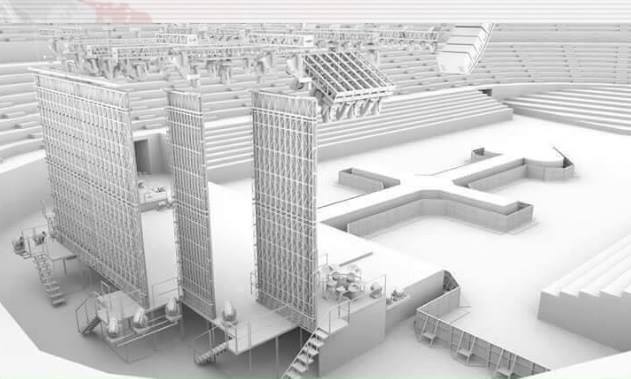 Madonna : The Rebel Heart tour stage Madonna : The Rebel Heart tour stage