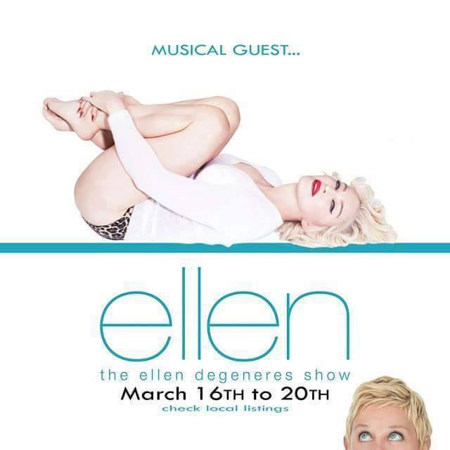 #Madonnaweek on " The Ellen Show" #Madonnaweek on " The Ellen Show"