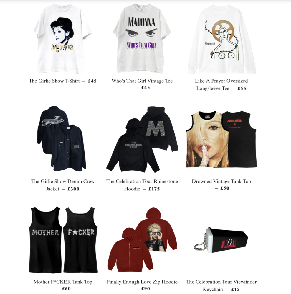 Celebration Tour : De nouveaux articles ajoutés au merch ! Celebration Tour : De nouveaux articles ajoutés au merch !