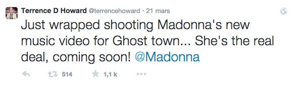 Le clip de Ghosttown est terminé Le clip de Ghosttown est terminé