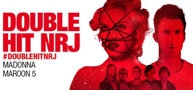 Double hit Nrj avec Maroon 5 et Madonna Double hit Nrj avec Maroon 5 et Madonna