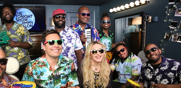 Madonna au Tonight Show Madonna au Tonight Show