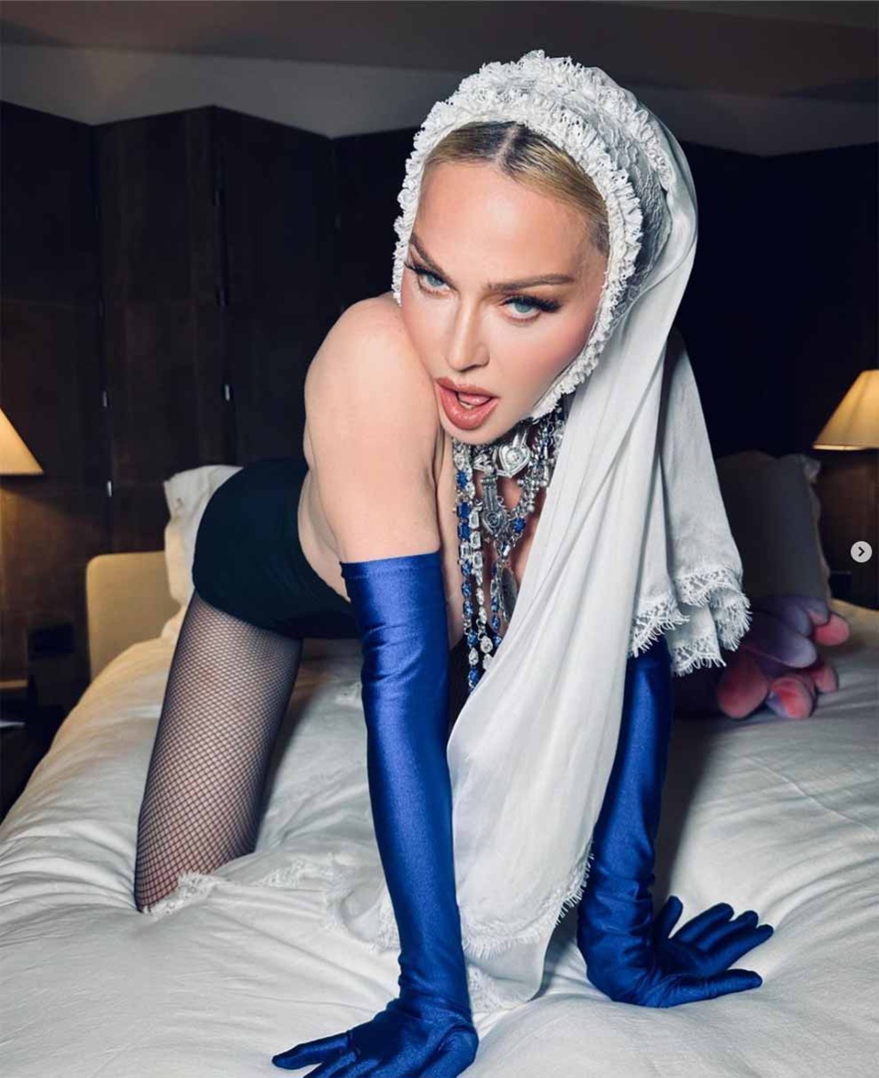 Madonna sur Instagram