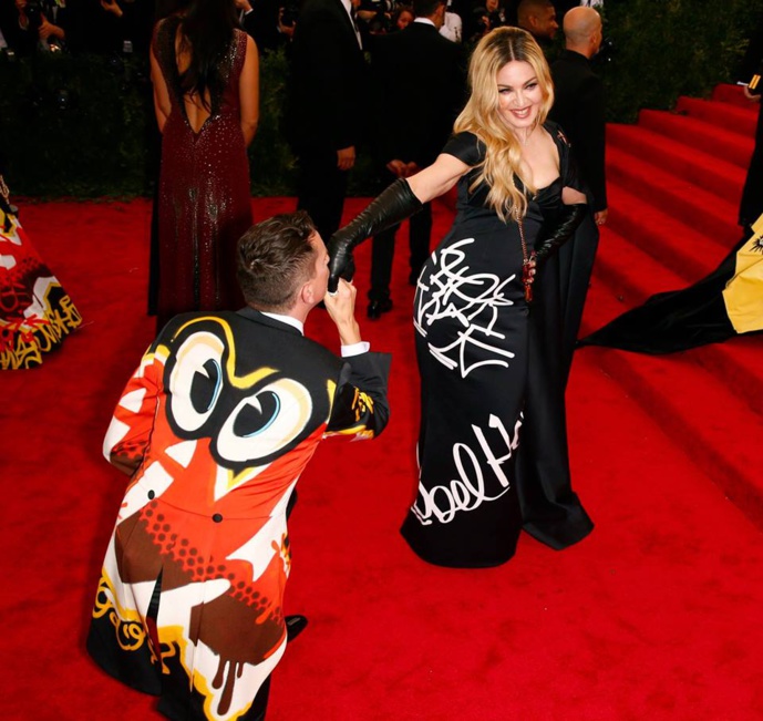 Madonna - MET GALA 2015. Madonna - MET GALA 2015.