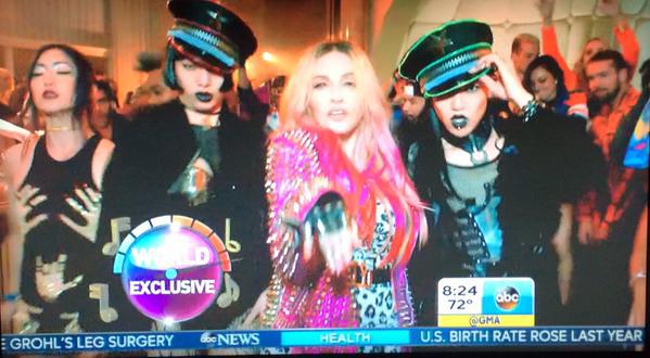 Les premières images du clip BITCH I'M MADONNA dévoilées ! Les premières images du clip BITCH I'M MADONNA dévoilées !