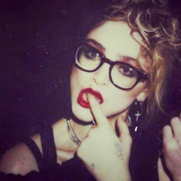 "True Love...........you're the one Im dreamin of......... 💘 #rebelhearttour" -Madonna