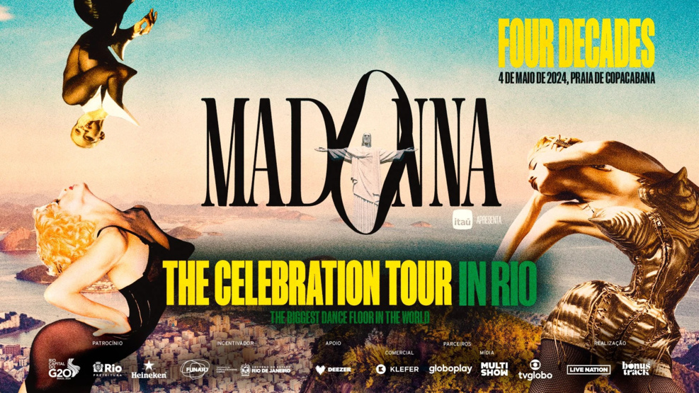 "The Celebration Tour in Rio - The Biggest Dance Floor in the World" - Madonna in Rio "The Celebration Tour in Rio - The Biggest Dance Floor in the World" - Madonna in Rio