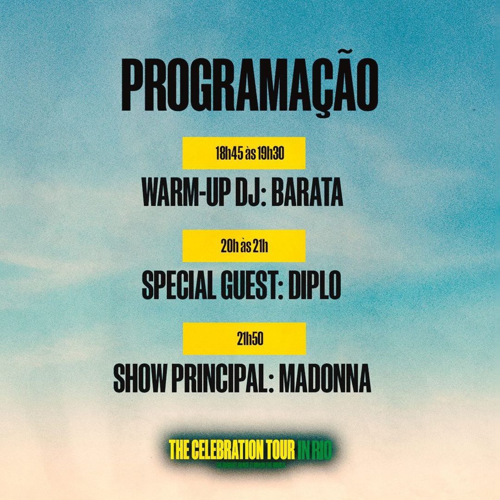 The Celebration Tour in Rio : Toutes les informations à savoir sur l'événement inédit !