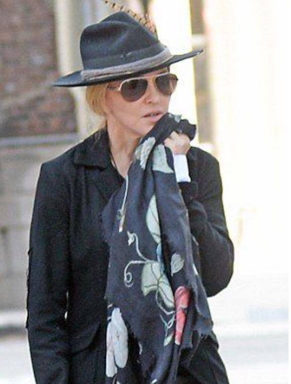 Madonna dans les rues de New York Madonna dans les rues de New York