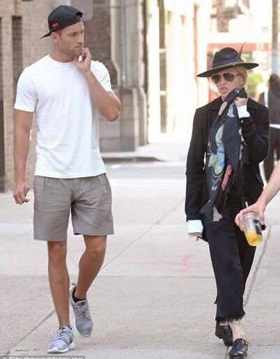 Madonna dans les rues de New York