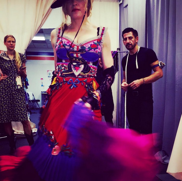 Who's That Girl...,......... 💘#rebelhearttour Who's That Girl...,......... 💘#rebelhearttour