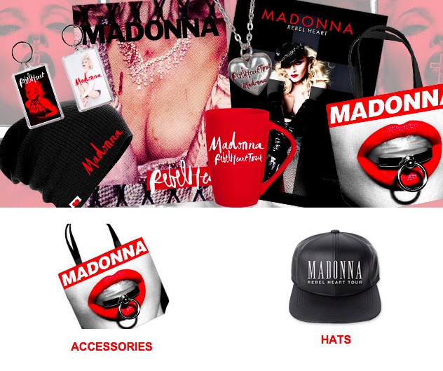 Rebel Heart Tour : Official Merchandising Rebel Heart Tour : Official Merchandising