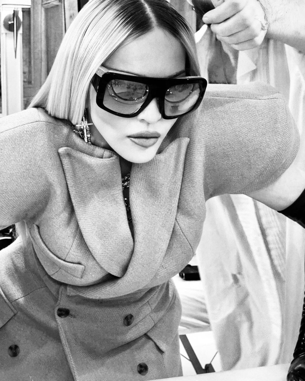 Madonna - Photo en N&B par Ricardo Gomes - 09/2024 Madonna - Photo en N&B par Ricardo Gomes - 09/2024