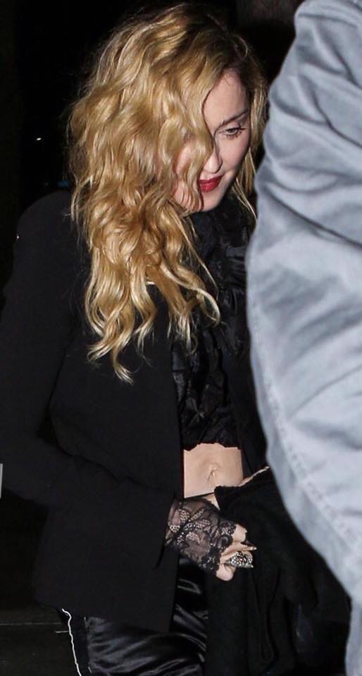 Madonna de sortie pour l'anniversaire de Lourdes Madonna de sortie pour l'anniversaire de Lourdes