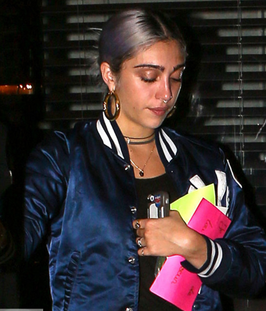 Madonna de sortie pour l'anniversaire de Lourdes Madonna de sortie pour l'anniversaire de Lourdes