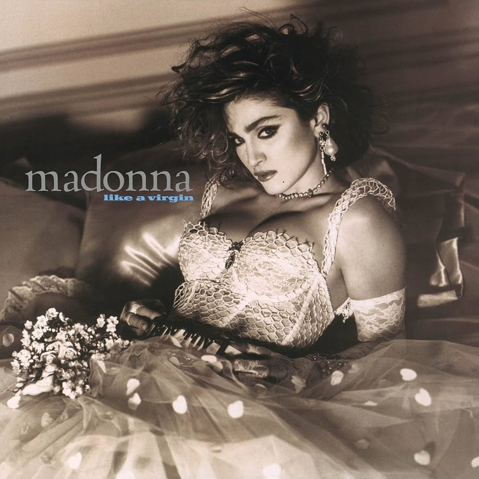 Pochette officielle de l'album Like a Virgin Pochette officielle de l'album Like a Virgin