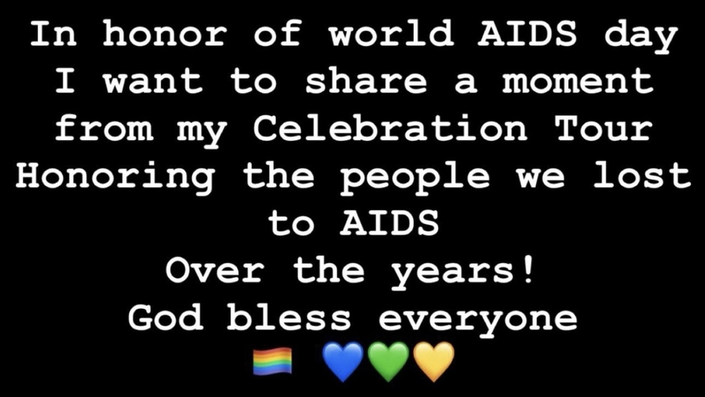 Extrait de la story Instagram de Madonna - 1er décembre 2024 Extrait de la story Instagram de Madonna - 1er décembre 2024