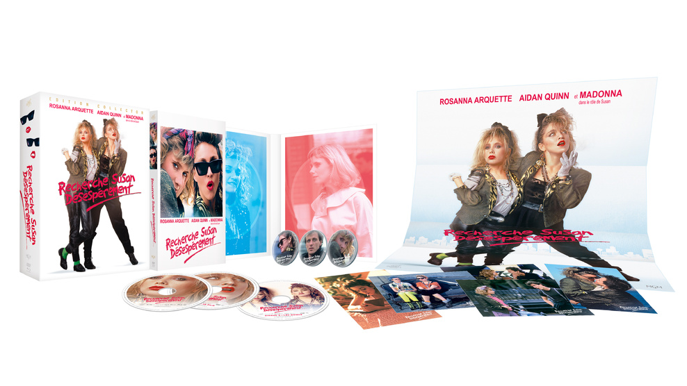 Visuel de l'édition ultra collector réalisée par Bubbelpop - Copyright : DESPERATELY SEEKING SUSAN© 1985 Orion Pictures Corporation. All Rights Reserved. Package Design © 2023 Bubbelcom. Tous droits réservés. Visuel de l'édition ultra collector réalisée par Bubbelpop - Copyright : DESPERATELY SEEKING SUSAN© 1985 Orion Pictures Corporation. All Rights Reserved. Package Design © 2023 Bubbelcom. Tous droits réservés.