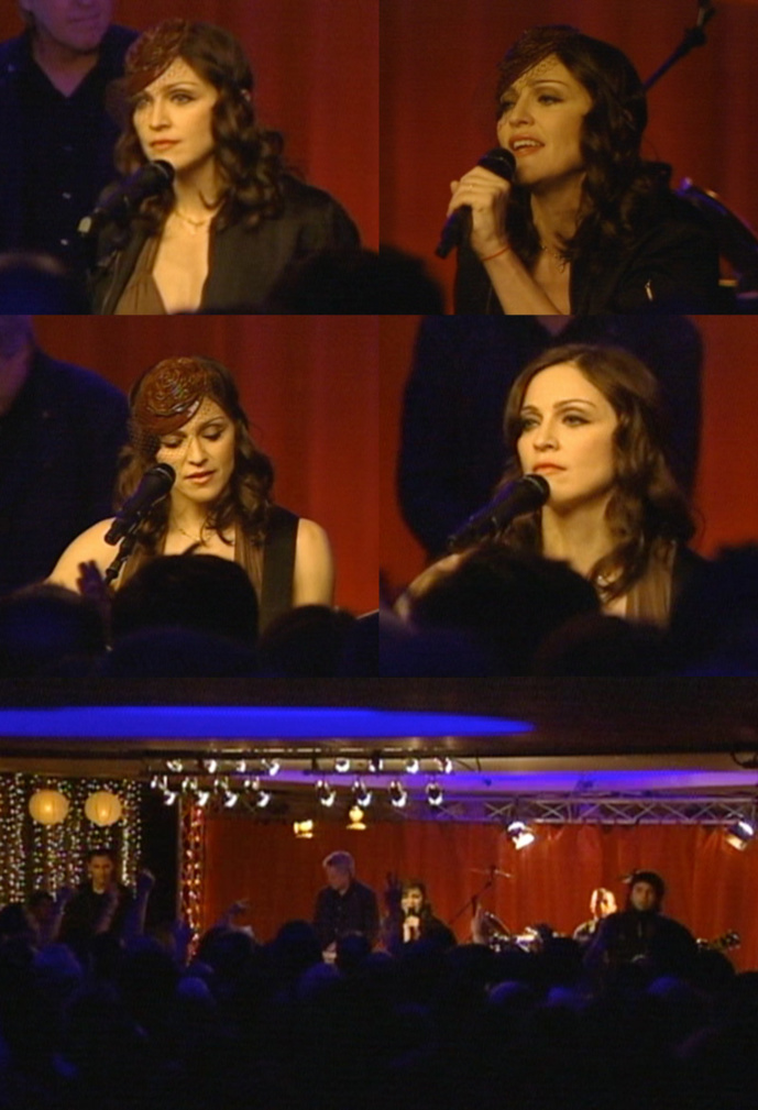 Vidéos (HQ) de Madonna à la Cantine du Faubourg, Paris Vidéos (HQ) de Madonna à la Cantine du Faubourg, Paris