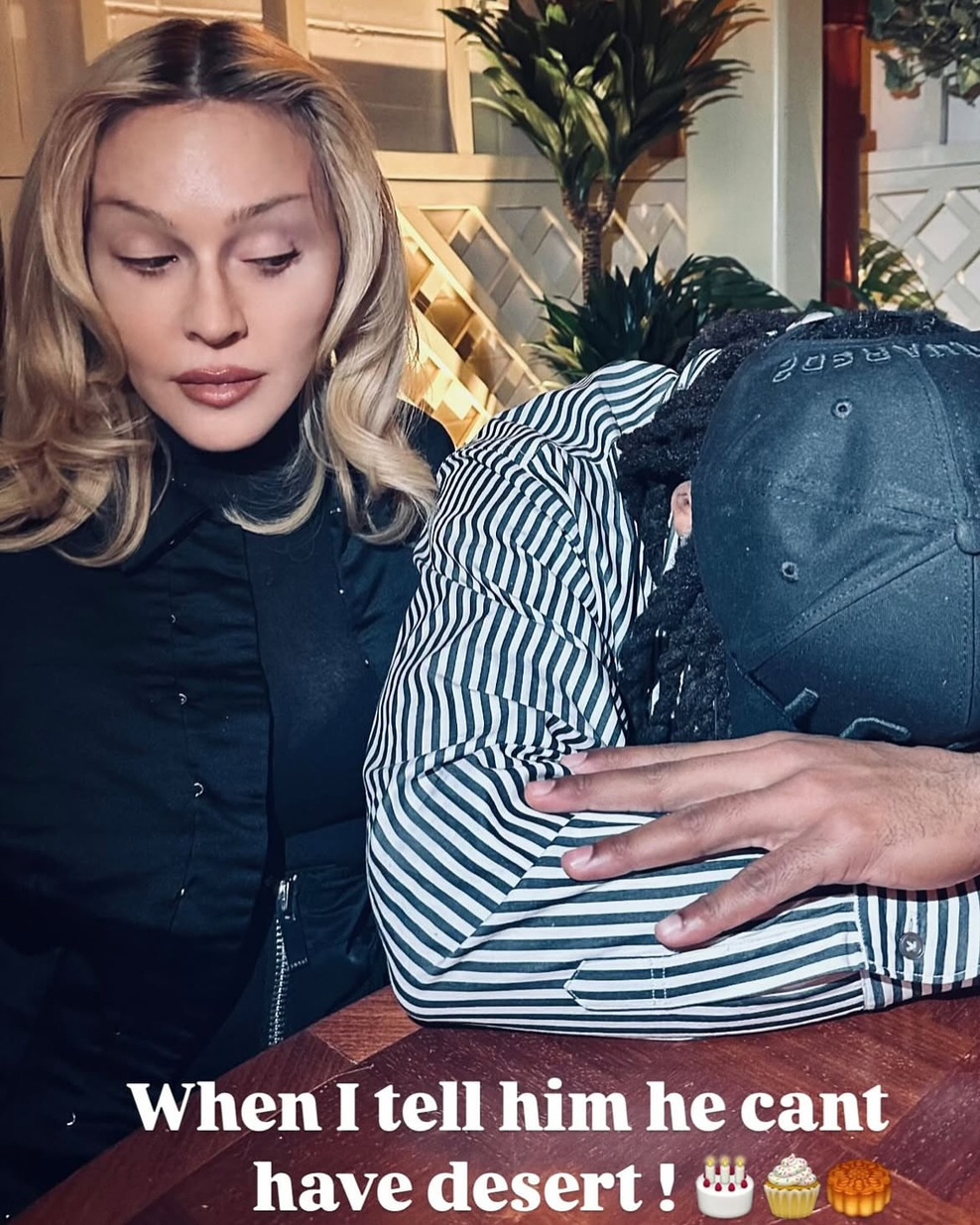 Madonna sur Instagram