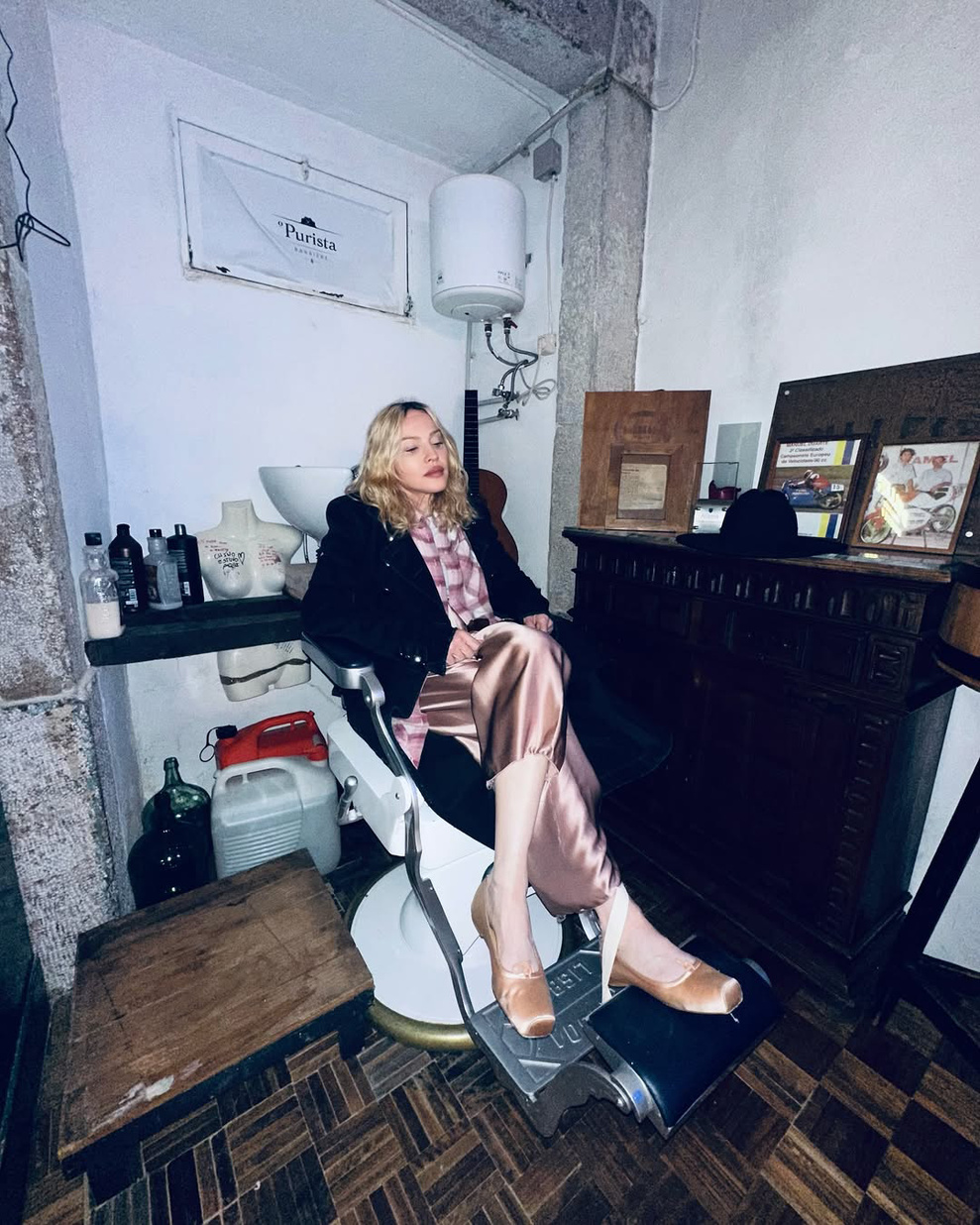 Madonna chez un dentiste au Portugal fin avril 2025