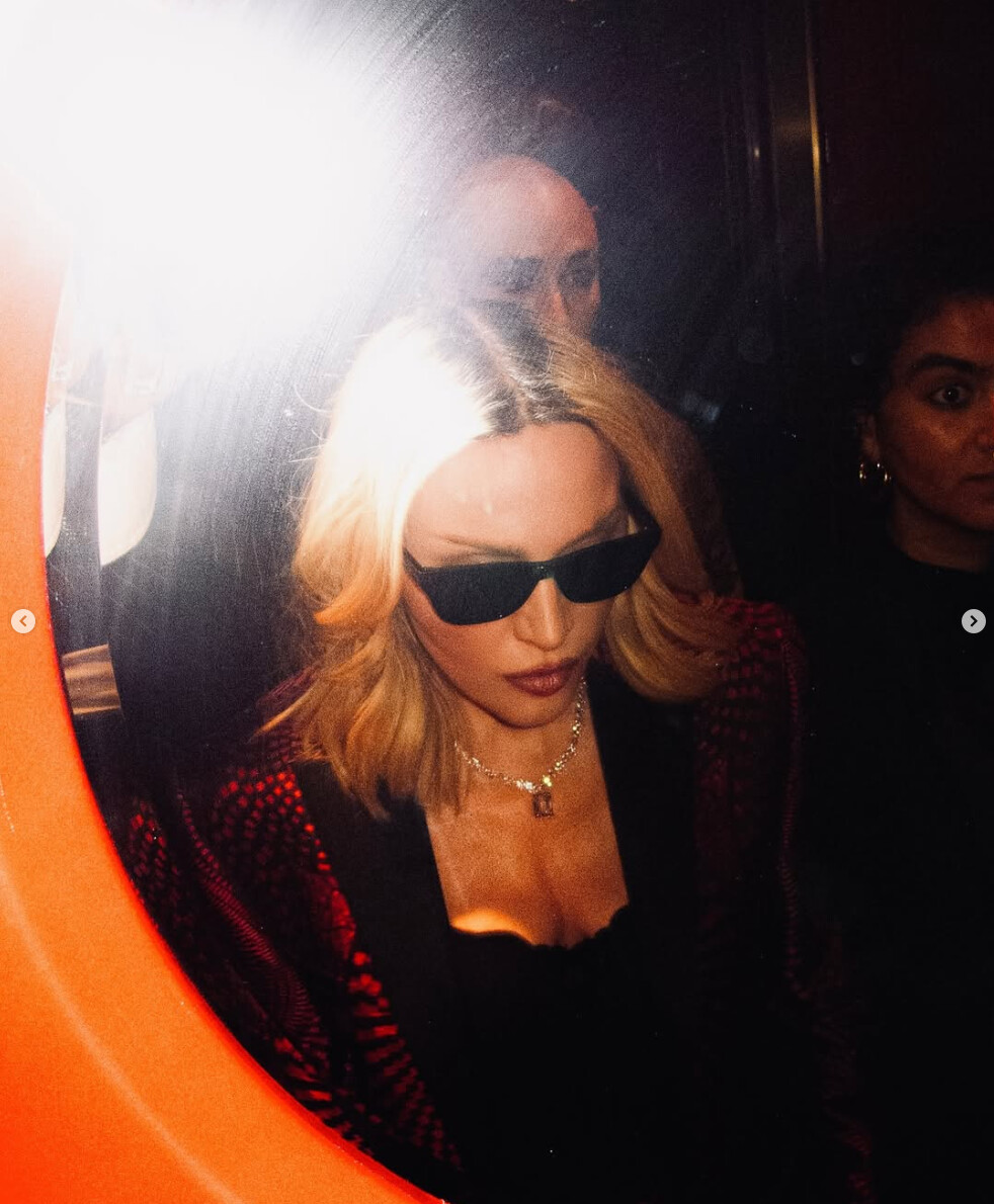Madonna sur Instagram