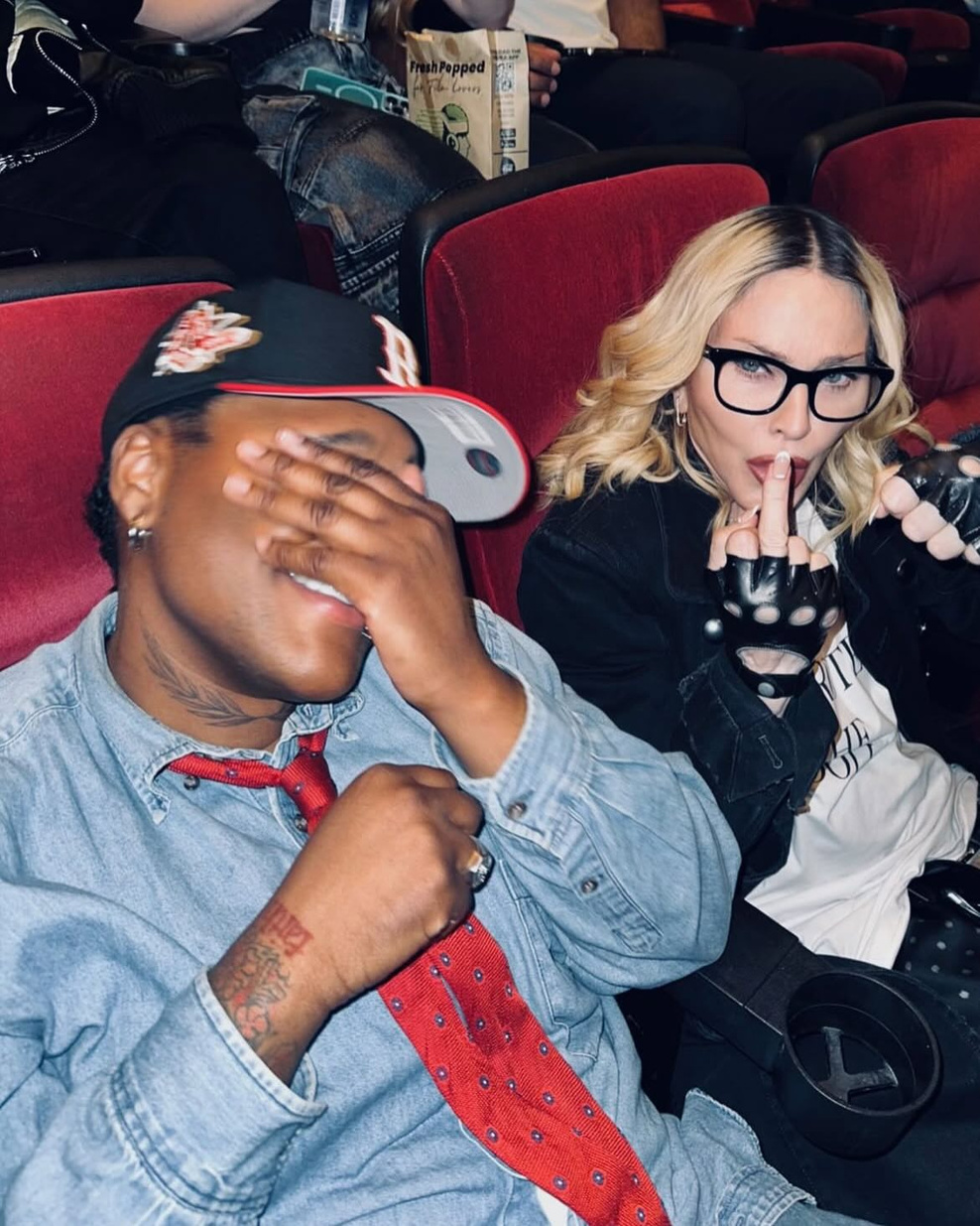 Madonna sur Instagram