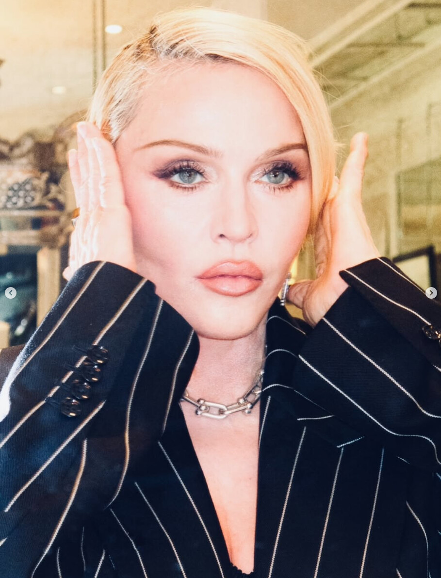 Madonna sur Instagram