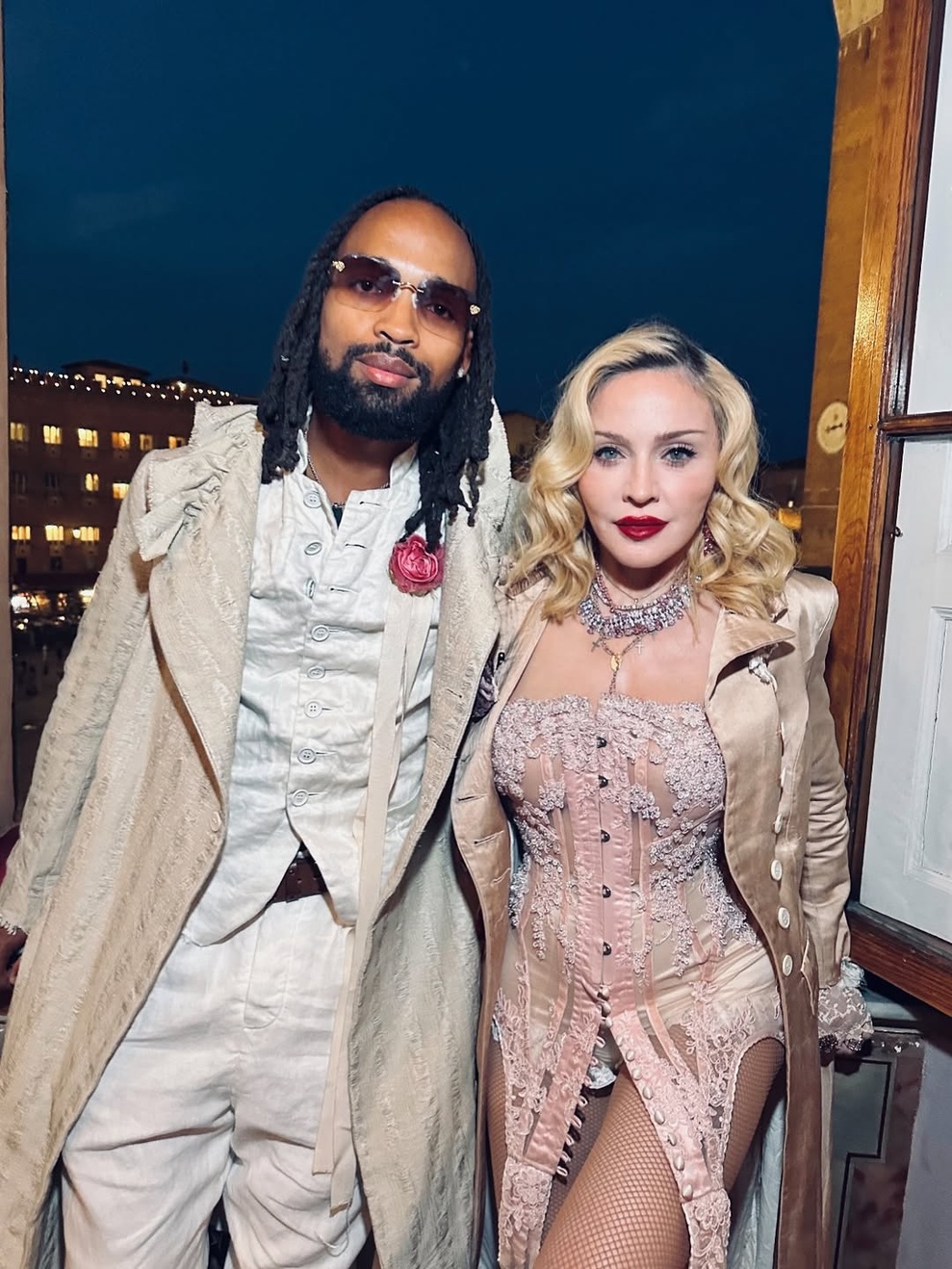 Akeem Morris et Madonna - Ricardo Gomes - août 2025