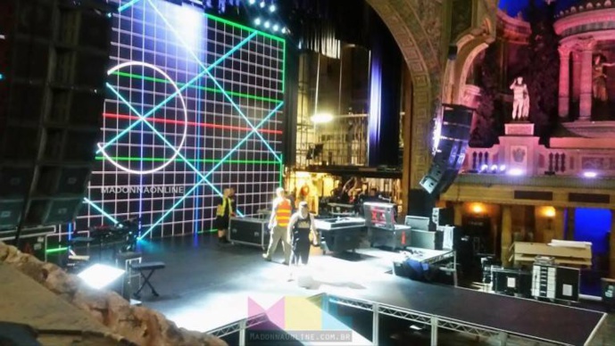 la scène du forum Theatre de Melbourne la scène du forum Theatre de Melbourne