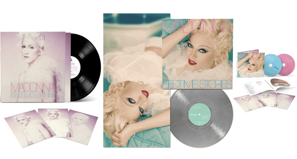 Les trois éditions proposées sur le store de Madonna Les trois éditions proposées sur le store de Madonna