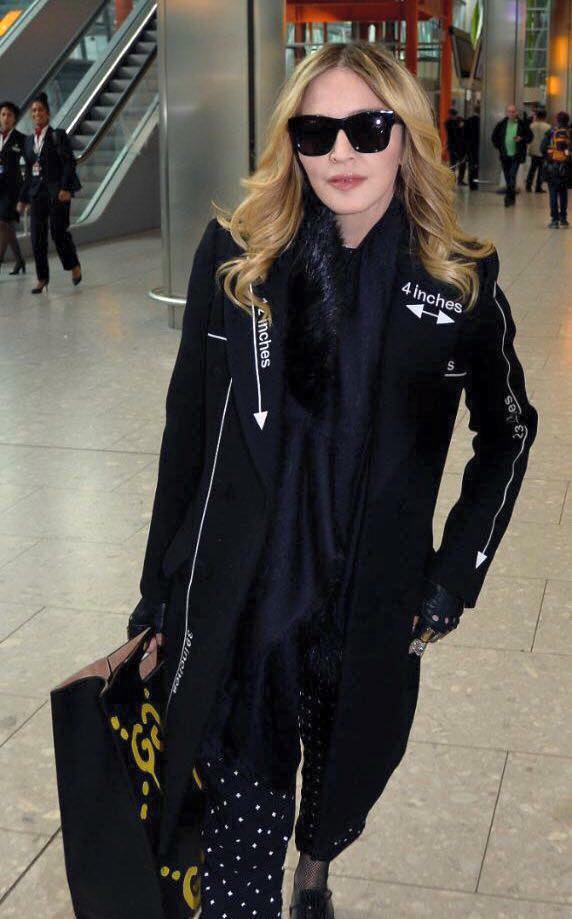 MADONNA EST A LONDRES ! MADONNA EST A LONDRES !