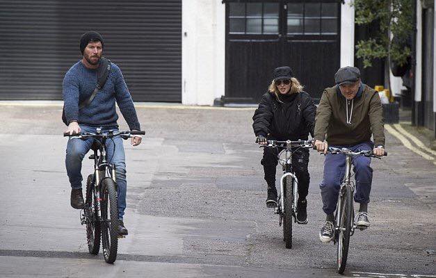 Madonna aperçue dans les rues de Londres