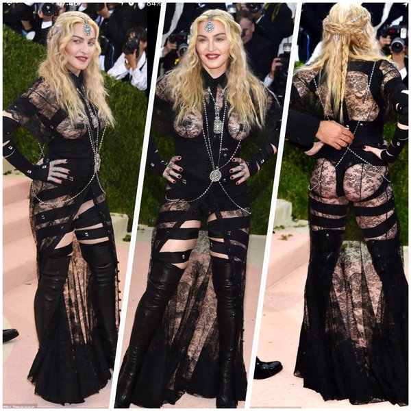 MADONNA au MET GALA 2016 MADONNA au MET GALA 2016