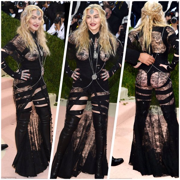 MADONNA au MET GALA 2016