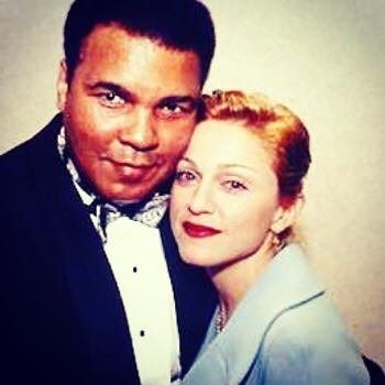 Madonna rend hommage à Mohammed Ali