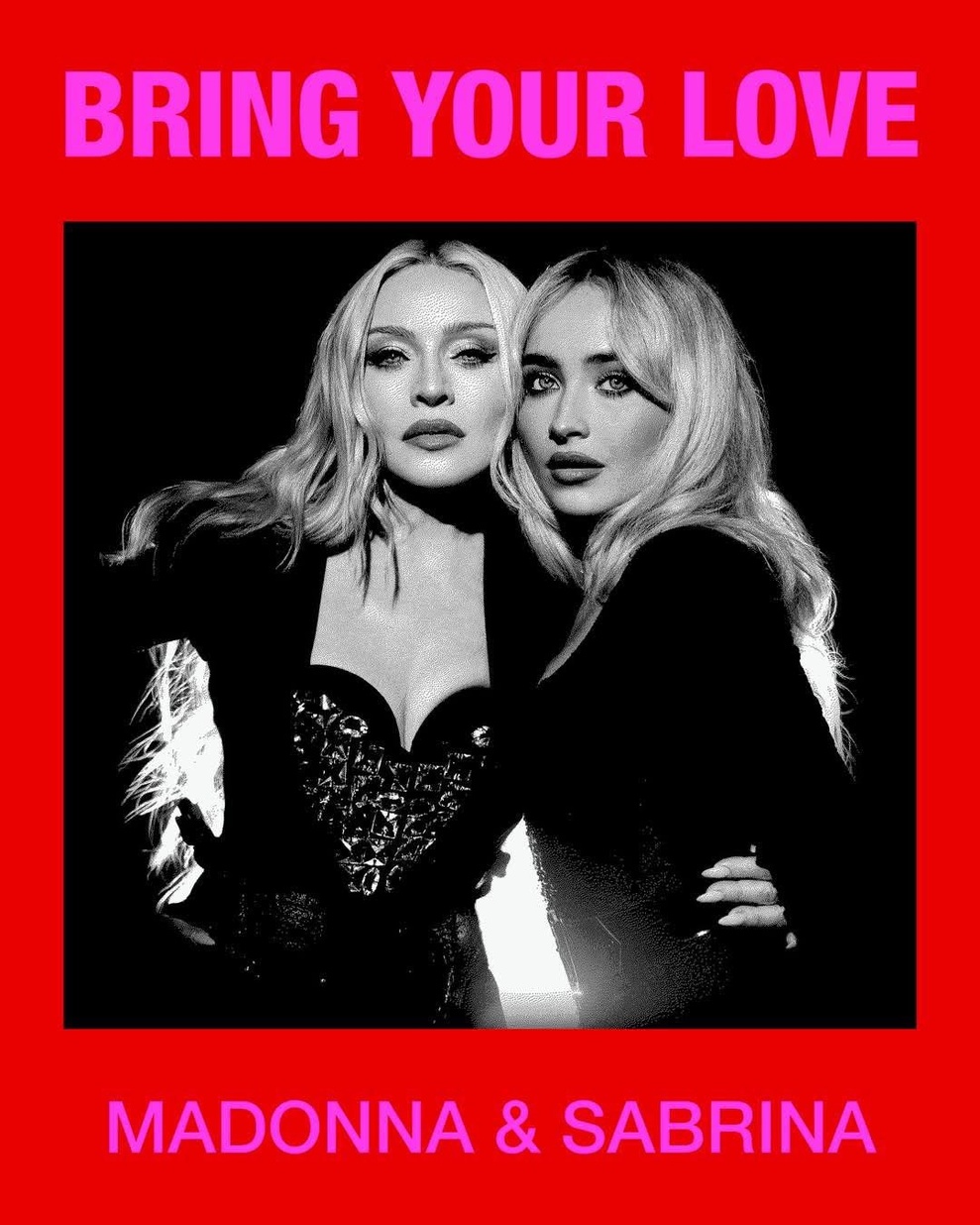 Visuel officiel de Bring Your Love Visuel officiel de Bring Your Love