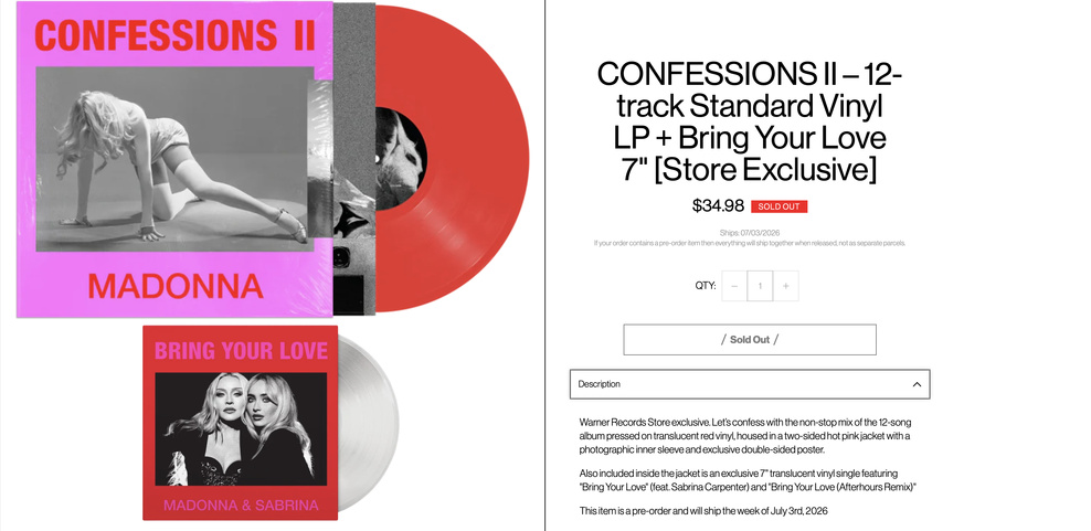 Bring Your Love : un vinyle 45 tours édité ! Bring Your Love : un vinyle 45 tours édité !