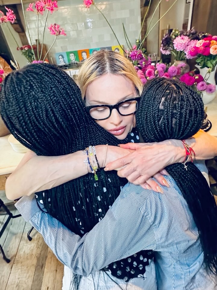 Madonna sur Instagram