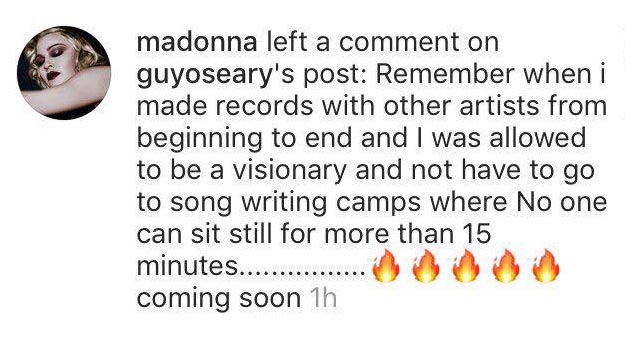Rebel Madonna sur Instagram