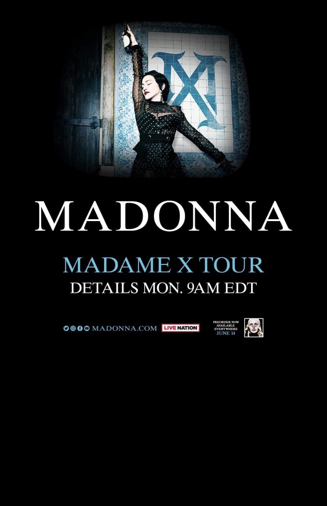 MADAME X TOUR (UPDATE) MADAME X TOUR (UPDATE)