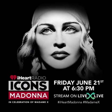 Madonna sur liveXlive le 21 juin