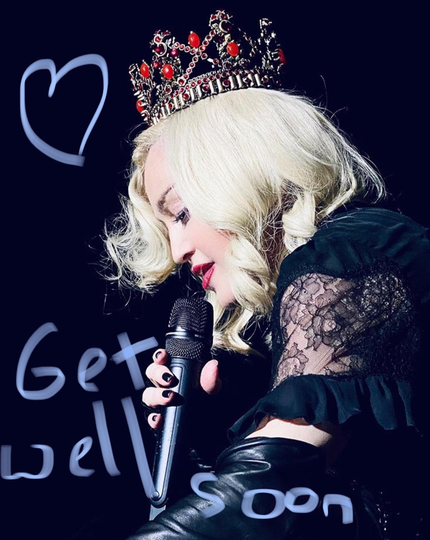 Send your love to Madonna