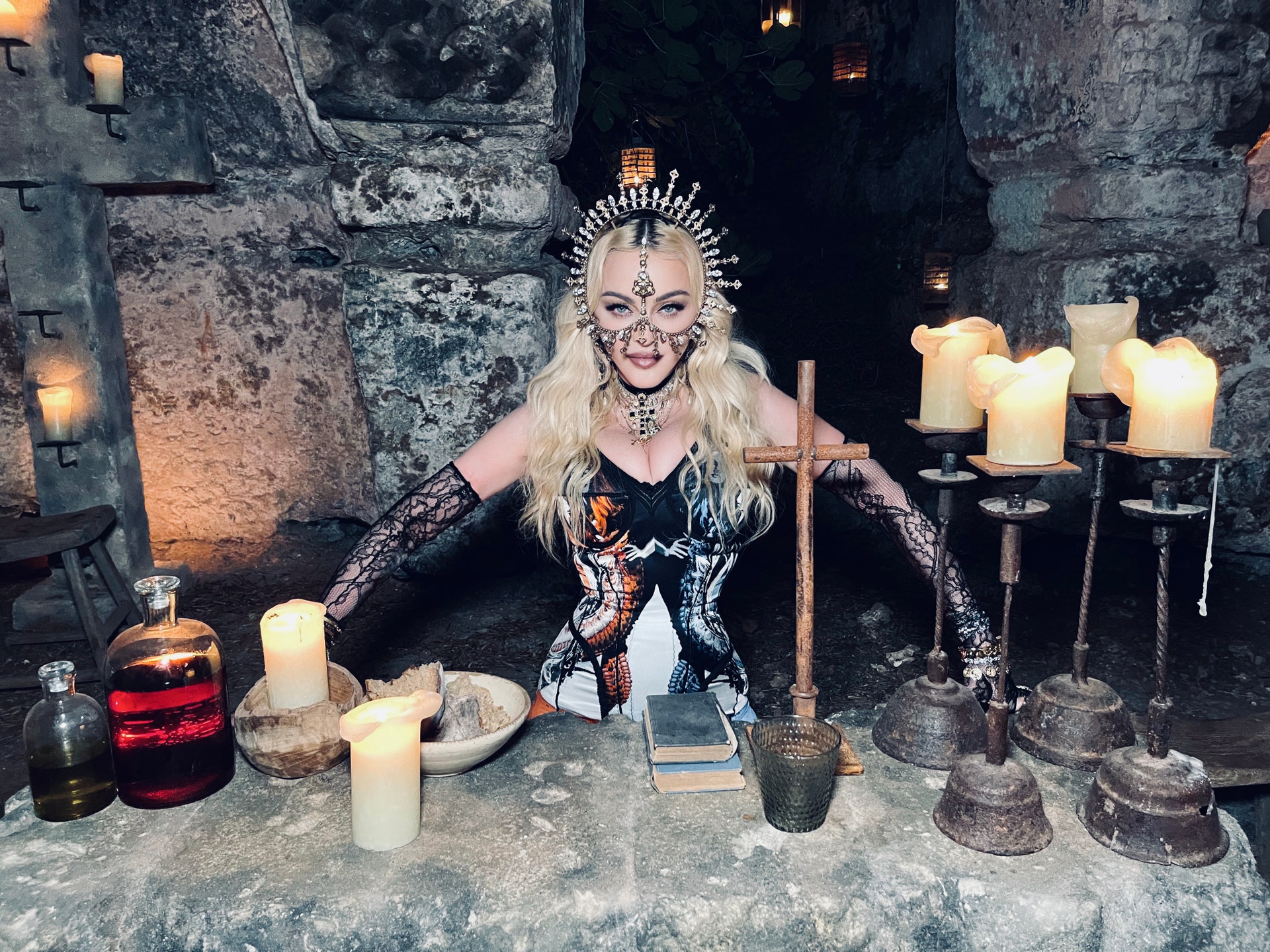 Madonna : son anniversaire à Puglia Madonna : son anniversaire à Puglia